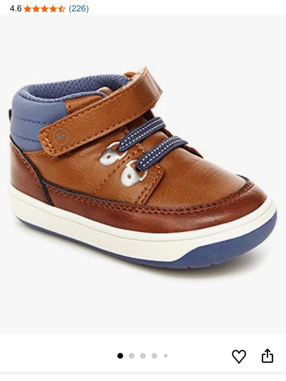 Stride Rite Teton Boots | Toddler Size 6 | Machine Washable | Adventure Ready